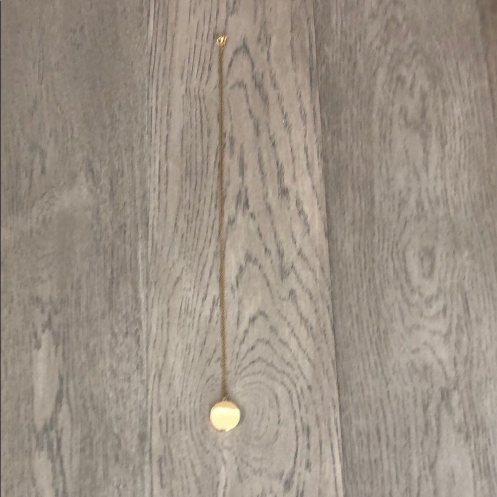 J. Crew Gold Minimalist Necklace